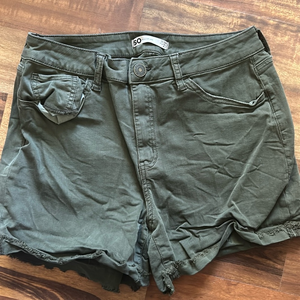 SO high rise Midi shorts